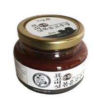 프롬웰 수제 볶음고추장 한우220g 굴비220g 더덕 황태채 잔멸치 표고버섯 250g
