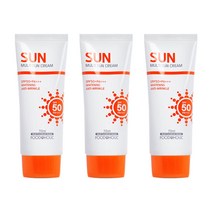 3개)푸드어홀릭 멀티 선크림70ml SPF50+PA+++, 3개, 70ml