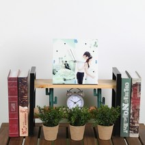 꾸꾸엔젤 사각시계 포토시계 시계제작, ONE COLOR