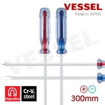 베셀 6300 일자 십자 크리스탈 라인 드라이버 300mm, 베셀_6300_6x300mm_일자형(-)