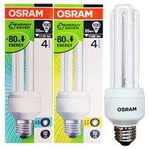 오스람 삼파장 전구 EL EFTR 8W 11W 15W 20W 23W, 20W전구색