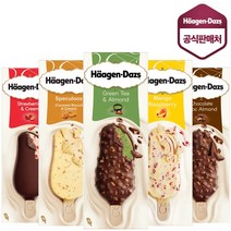 하겐다즈 아이스크림 스틱바 80ml X 8개, 스틱바_바닐라카라멜아몬드X4개, 스틱바_초콜렛초코아몬드X4개