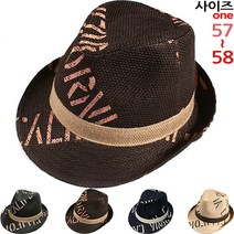 이럭셔리클럽 잉글리쉬 마 중절모 페도라 여름모자 남녀공용-CAP160301