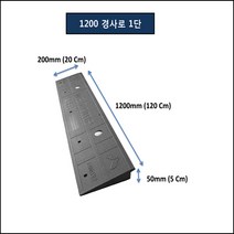 카업 차진입판 700-220-50 (앙카볼트 포함) 점포진입판 상가진입판 휠체어