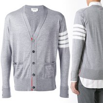 19SS 톰브라운 스트라이프 가디건 라이트그레이 MKC002A 00014 058