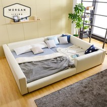 모건리빙 BEST 보니타 저상형 패밀리침대, 02_보니타 가드형 프레임 Q(쵸코)