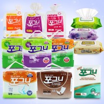 포그니 신생아기저귀 50매 성인패드 성인용기저귀 소변패드 위생매트 물티슈 초특가 기저귀용품, 12_물티슈 대용량-100매입 x 3개