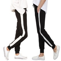 코디제이 남자트레이닝바지 옆라인배색조거팬츠 츄리닝바지 운동복 빅사이즈 커플룩 조거바지 스판바지