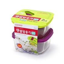 락앤락 전자레인지 햇쌀밥용기 410ml / 320ml, 1개, LLG502S2 410ml