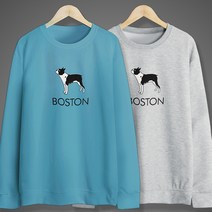 굿럭샵 귀여운 강아지 프린트가 예쁜 맨투맨 티셔츠 루즈핏 남성 여성 공용 사이즈 편안한 요즘 스타일 룩 중학생 고등학생 대학생 10대 20대 30대 코디 캐쥬얼 긴팔티