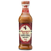 난도스 페리-페리 페리-페리 소스 핫, 1개, 260g