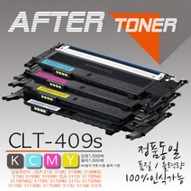 삼성 컬러 CLX-3175NK 프린터용 비정품토너, 1개, 2. CLT-C409S 파
