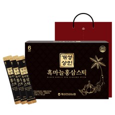 개성상인 흑마늘 홍삼스틱 30포 + 쇼핑백