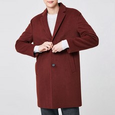 마인드브릿지 남성용 울혼방세미오버싱글코트 MRCA7103