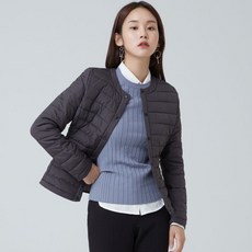 미쏘 라운드넥 웰론 경량패딩
