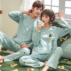 휴데이 여성용 굿럭 잠옷 상하의세트
