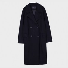 미쏘 여성용 더블버튼 캔디 롱코트