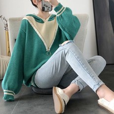 지니네 여성 예쁘다 벌집니트 따뜻한니트 터틀넥니트 기본니트 15 C