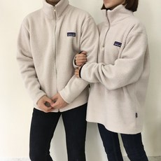 키츠 P패치 파타고니아 반집업 후리스