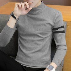 남성 터틀넥 니트 BY11