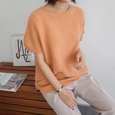 가을 울 홀가먼트 니트티(4 Color)