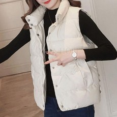 kirahosi YZ 여성 패딩 조끼 롱 웰론 베스트 쇼트 10 Ecjemz