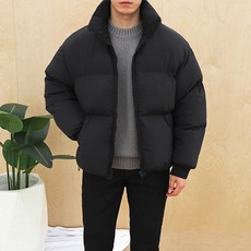 니즈포맨 데일리 남자 숏패딩 점퍼