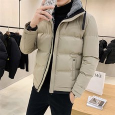 NIUKELAI 남성 숏패딩 아우터 점퍼 패딩 코트 루즈핏 집업 잠바11