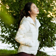 [안다르본사] 에어플라이 구스다운 재킷 앤티크화이트 (DPOZ-02101)