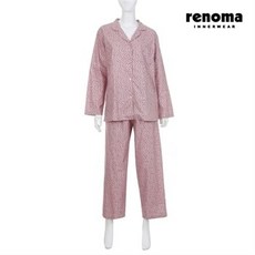 레노마 여성 타스 9부잠옷 핑크