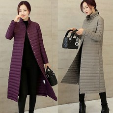 인스타일] 오리털 경량 롱 패딩