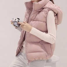 HS YZ 여성 패딩 조끼 롱 웰론 베스트 쇼트 42 E9vsun