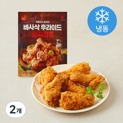 [로켓프레시] 마니커에프앤지 바사삭 후라이드 핫 치킨봉 (냉동)