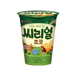 롯데제과 씨리얼 초코 컵