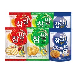 참쌀세트(참쌀선과 253g x 2 + 참쌀설병 270g x 2 + 참쌀누룽지 219g x 2), 1세트, 혼합