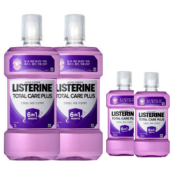 리스테린 토탈케어 플러스 구강청결제 대용량 1리터+여행용 250ml, 1세트