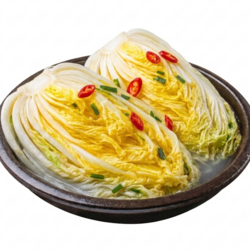 국내산 전라도식 백김치 갓담근 시원한 백김치 HACCP, 3kg, 1개