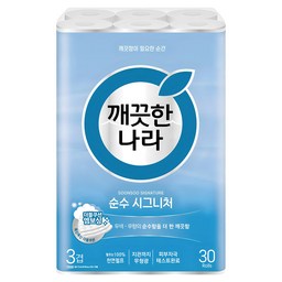 깨끗한나라 순수 시그니처 천연펄프 3겹 롤화장지, 왜 이 제품이 최선인가?