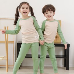 보누맘 나그랑 기모 골지 실내복 상하의 세트로 따뜻한 실내 시간을 즐기세요!