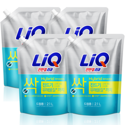 리큐 진한겔 하이브리드 드럼용 액상세제 리필 - 세탁의 혁신을 경험하세요!