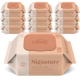 코멧 저자극 시그니처 아기물티슈: 아기 피부를 위한 최고의 선택!