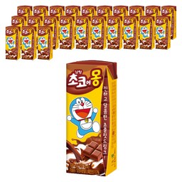 초코에몽 190ml 24개 - 달콤한 초코 음료의 정석!