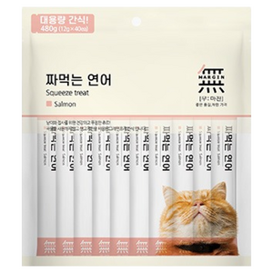무마진 고양이 짜먹는 간식 40p