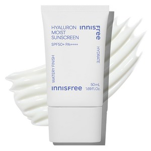 이니스프리 히알루론 수분 선크림 SPF50+ PA++++