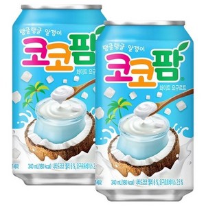 해태 코코팜 340ml (24캔) 화이트요구르트