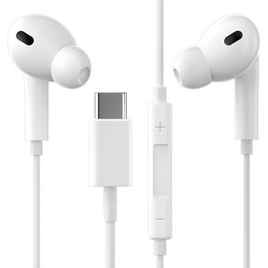 구스페리 스테레오 커널형 유선 이어폰 C타입, 단일상품, 화이트
