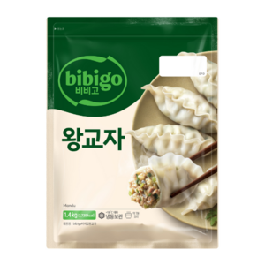 CJ제일제당 비비고 푸짐한 쫄깃한 왕교자 1.4KG x 3