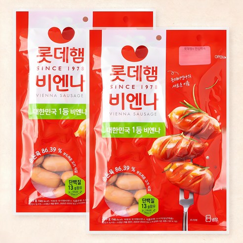 롯데햄 롯데비엔나 (냉장)