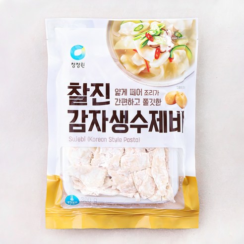 청정원 찰진 감자 생수제비 2~3인분