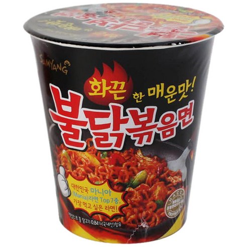 삼양 불닭볶음면 소컵 70g, 1개